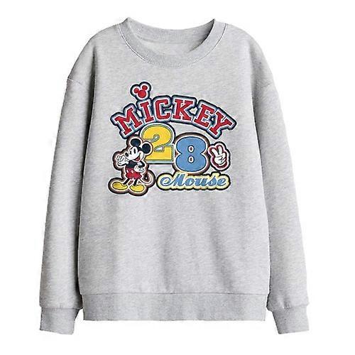 Disney Childrens/Kids 28 Mickey Mouse Badge Sweatshirt