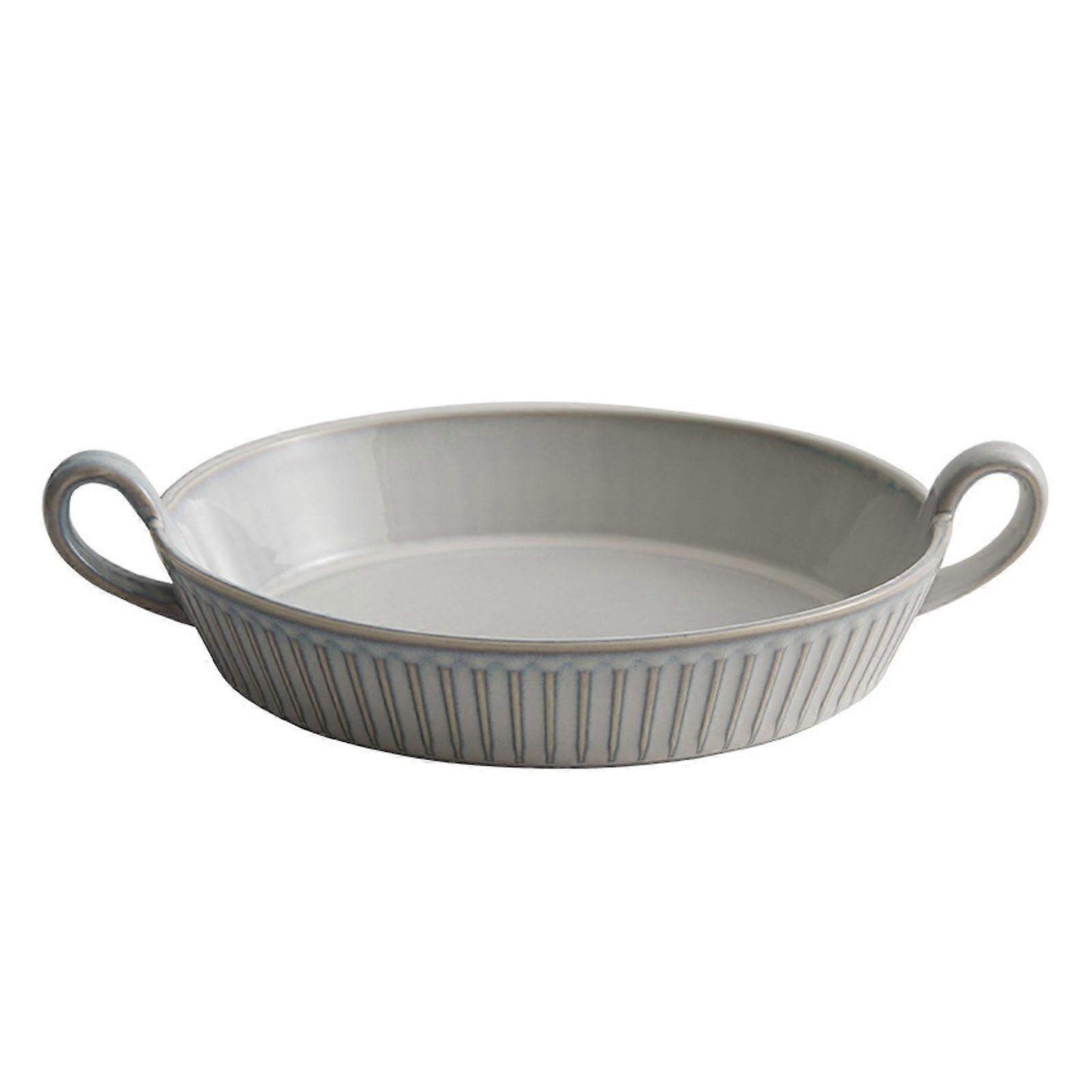 Ceramic Baking Dish with Handles, HeatResistant Lasagna Pan, Easy to Clean, MultiPurpose Use