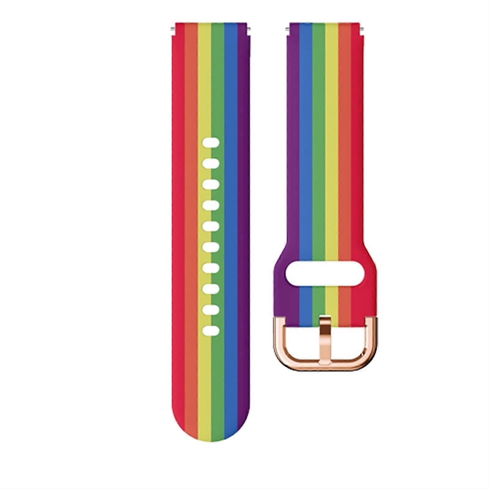 18mm and 22mm Silicone Watch Band Quick Release Strap for Smartwatch Comfortable Replacement