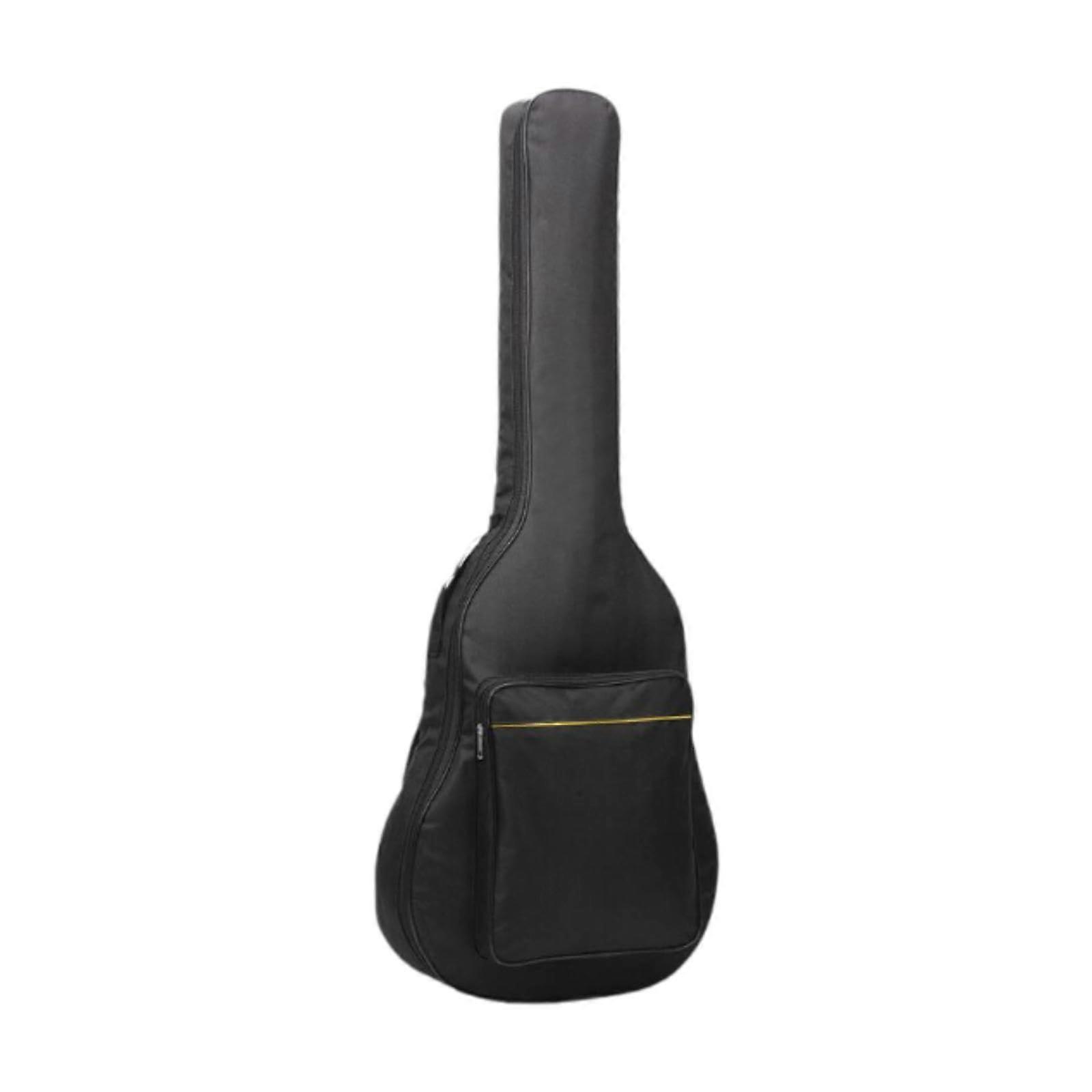 Guitar Backpack Acoustic Guitar Case with Shockproof Padded Protection and MultiPocket Storage