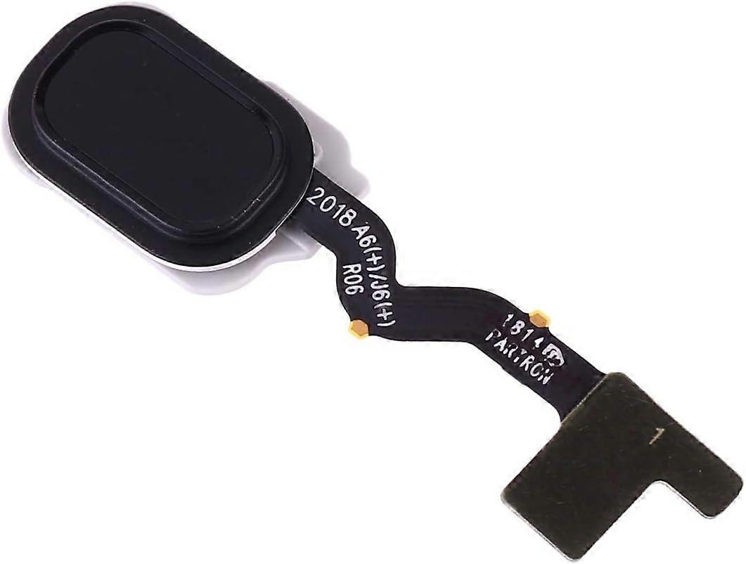 Fingerprint Sensor Flex Cable for Galaxy J4 2018 SMJ400F/DS J400G/DS Black Replacement