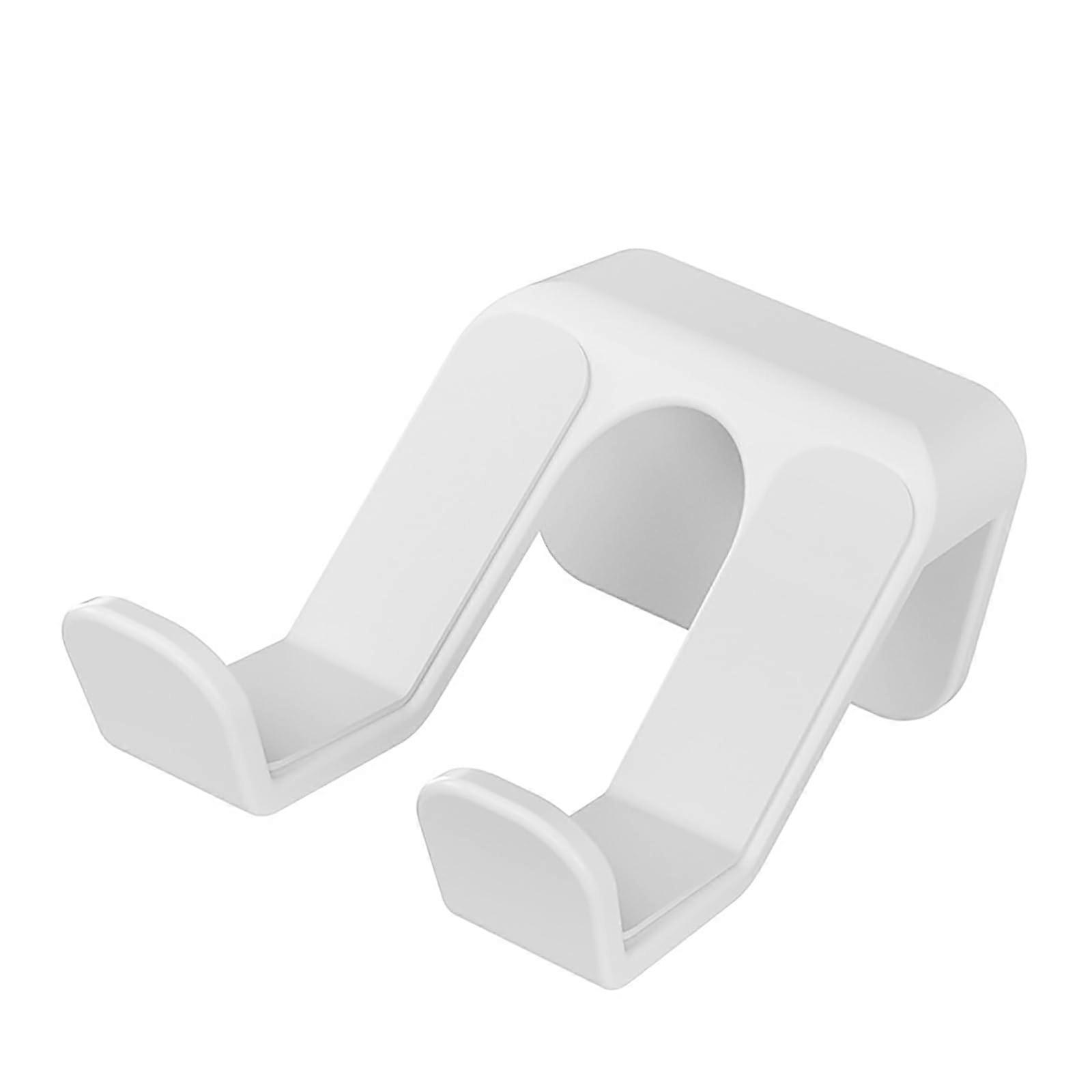 3Pcs White Game Controller Wall Mount with Adhesive, Charging Hole and Heat Dissipation