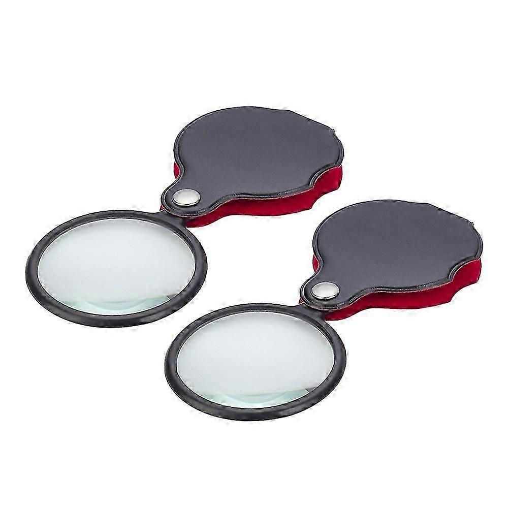 Small Magnifier For Reading 4 Pcs Designed For Science Class Featuring Construction And Foldable Shape