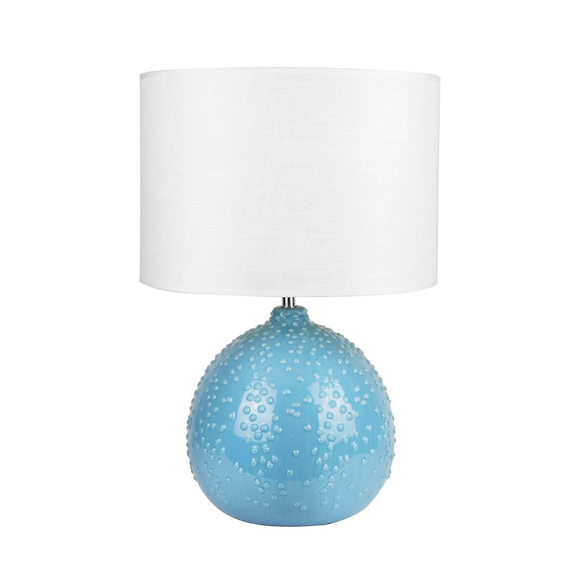 Boden Ceramic Table Lamp Blue Lamps