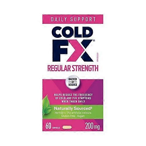 Cold FX Regular Immune System Booster,200 Mg,60 Caps