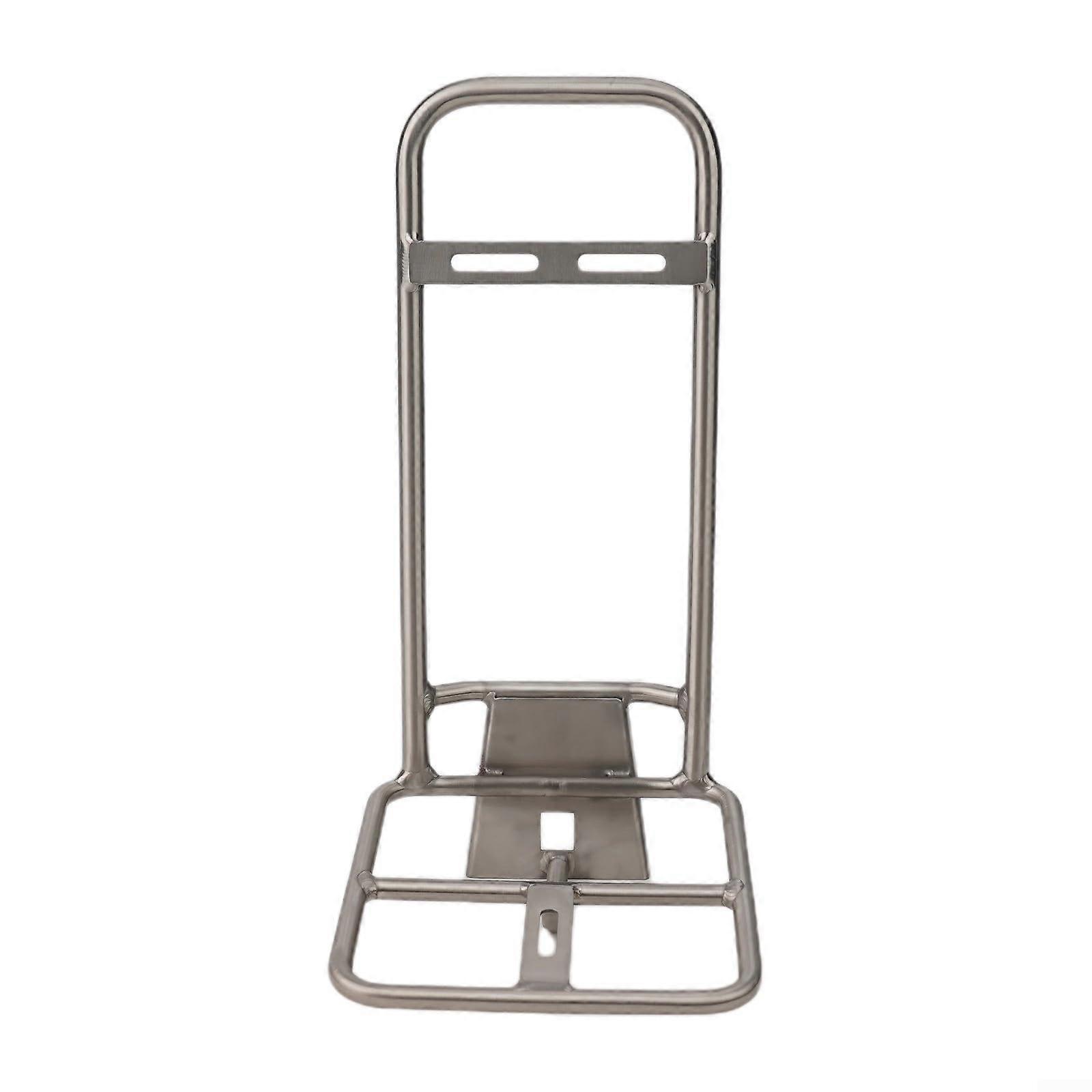 Lightweight TC4 Alloy Front Rack for Brompton with Foldable RustResistant Frame for Space Saving