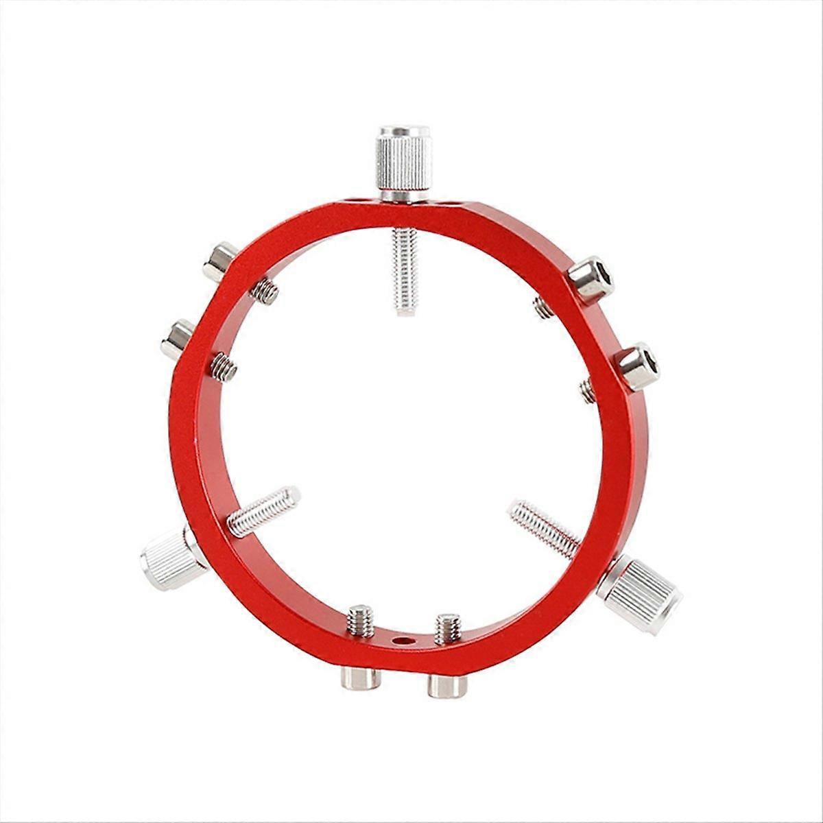 3-Point Astrophotography Guide Locking Rings 90mm Red
