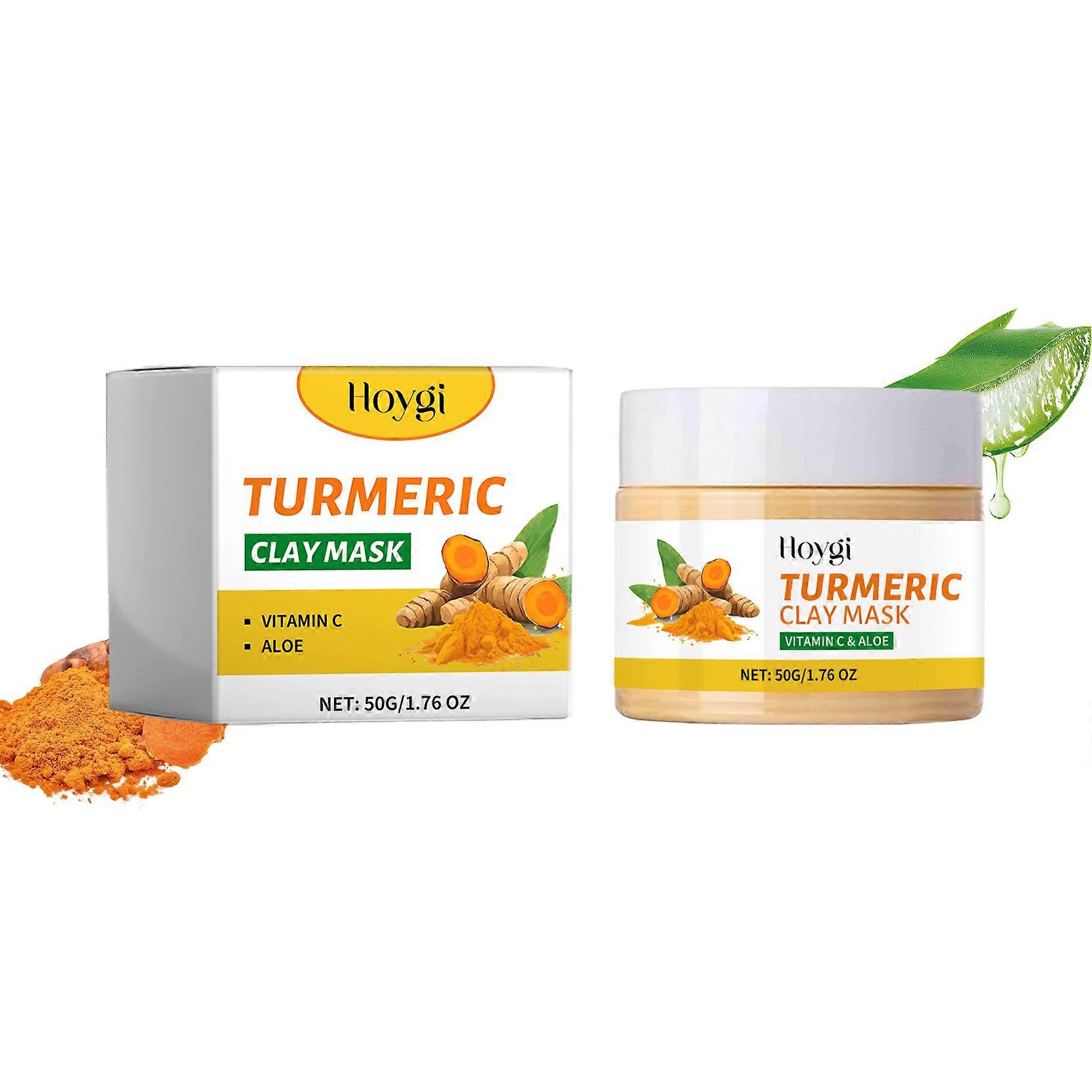 Turmeric Mud Mask Contains Turmeric Root Extract