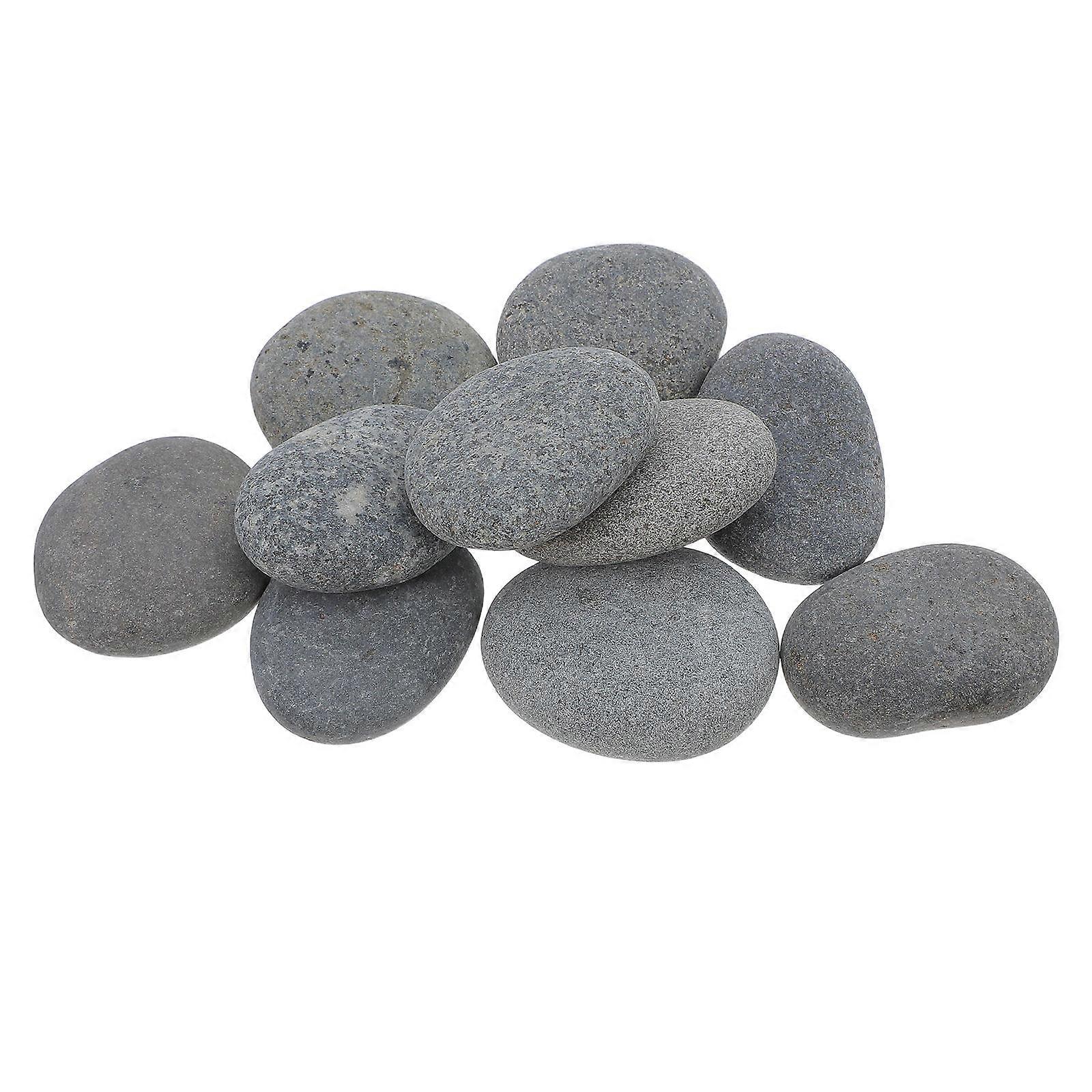 Hand-Painted Rocks for Painting Featuring Creative Art 10Pcs Set