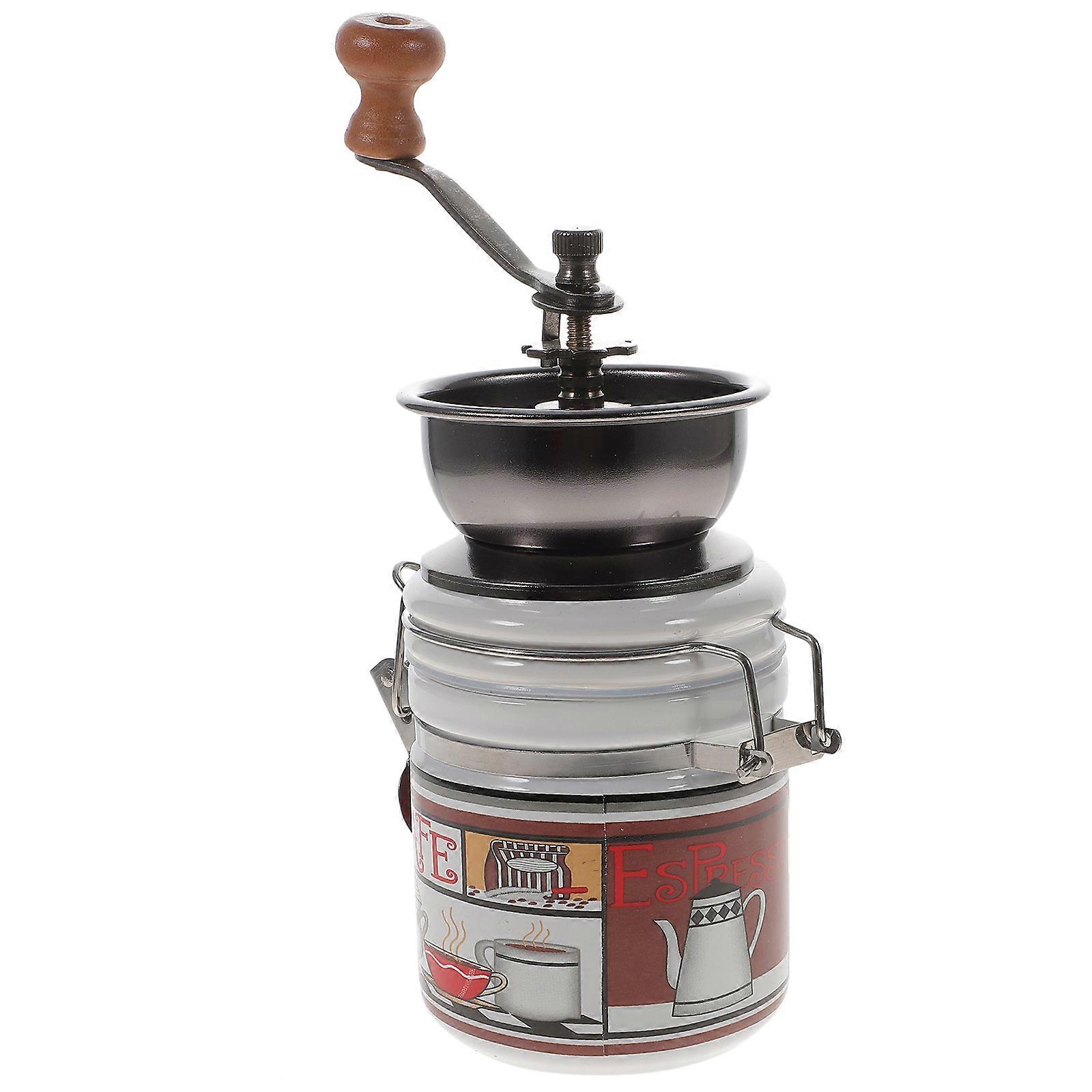 Coffee Mill Grinder Stainless Steel Spice Grinding Kitchen Tool 1Set