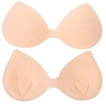 2Pcs Bra Pads Inserts Removable Bra Pads Inserts Sport Bra Cups inserts Bra Insert Pads