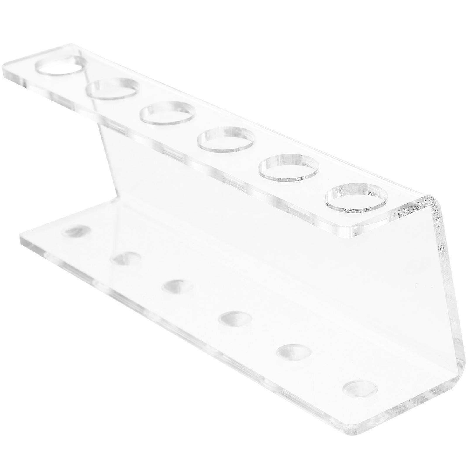 Acrylic Transparent Hydroponic Test Tube Storage Rack