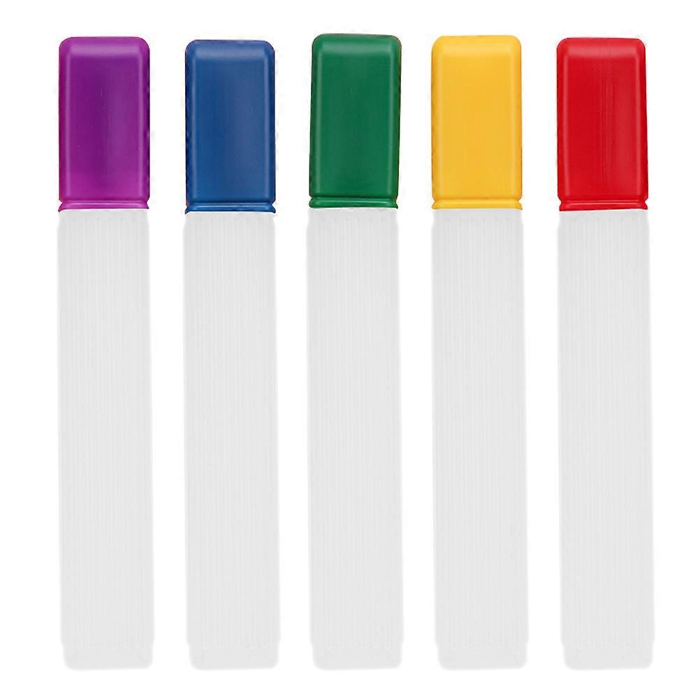 Plastic Needle Holder Storage Tubes for Knitting Needles 5Pcs