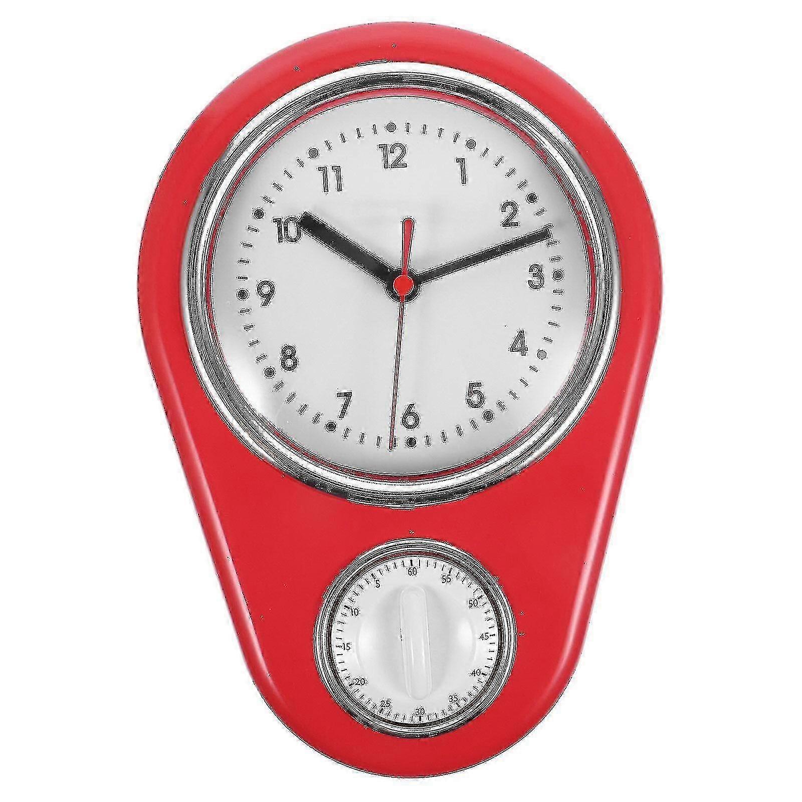 Kitchen Timer Wall Clock Household Timer Modern Style Without Battery For Home