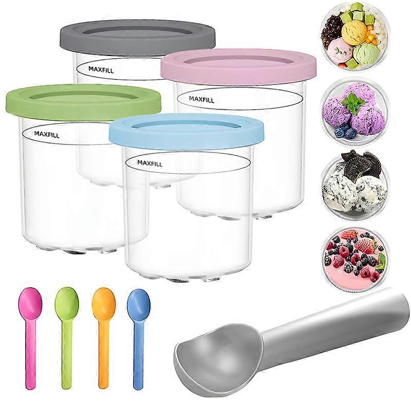 Ice Cream Pint Containers Compatible kitchen Ice Cream Makers 