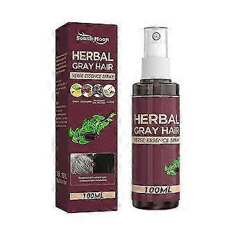 100ml Hair Thickening Spray Hair Thermal Protection Sprays Dry Damaged Split for turning white hair into black