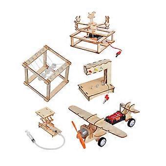 Brinquedos STEM para crianças de 8 a 14 anos, Experimentos científicos, Kits de ciências, Kits de engenharia de madeira, Kits de eletrônica, Brinquedos de atividades