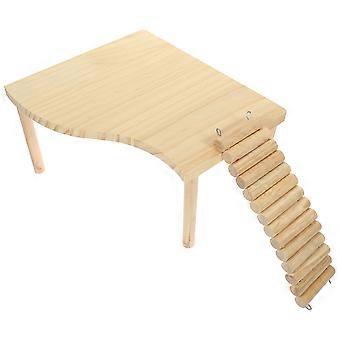 Interessantes Rattenspielzeug aus Holz, Hamsterzubehör, 2er-Set