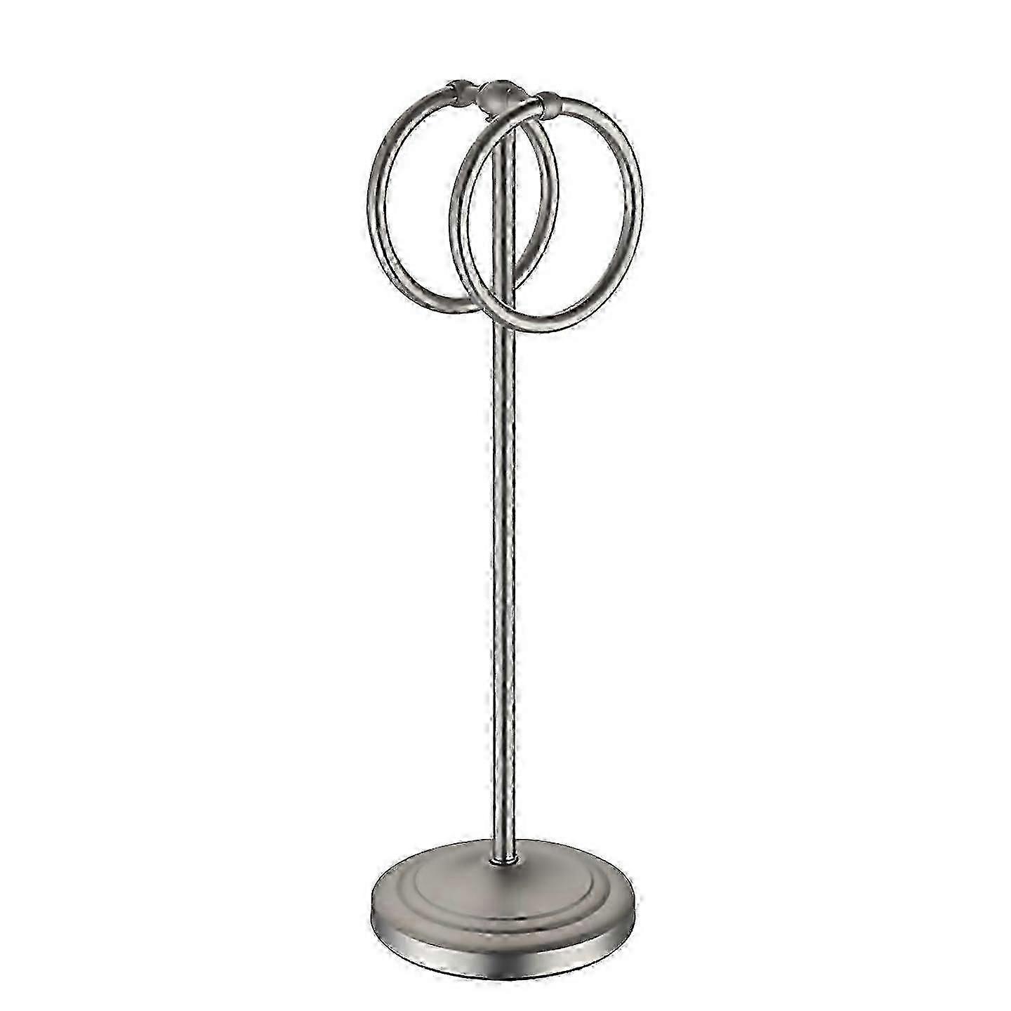 Floortoceiling Towel Rack Vertical Towel Ring Doublering