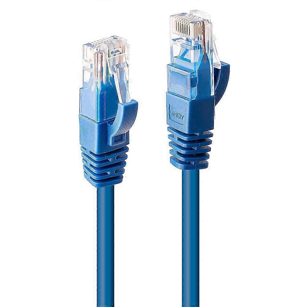 Lindy 3m Cat.6 U/UTP Network Cable Blue