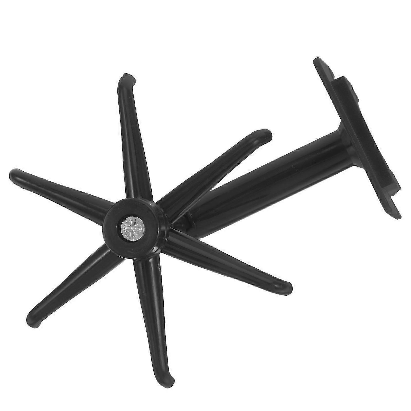 Six rotating kitchen hooks for hanging tableware; wall-mounted bracket.