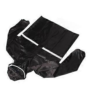 Imperméable Ensemble Oxford Tissu Épaissir Type Fente Imperméable Imperméable Costume avec Bande Réfléchissante pour Hommes Femmes Épaissi Imperméable Ensemble XXL