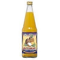 Organic coconut and pineapple juice 700 ml