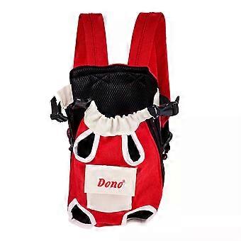 Pet Dog Carrier Bag Front Dog Carrier Backpacks Portable Pet Bags Adjustable Hands Free Dog Backpack Carrier compatible with Small Dogs Cats