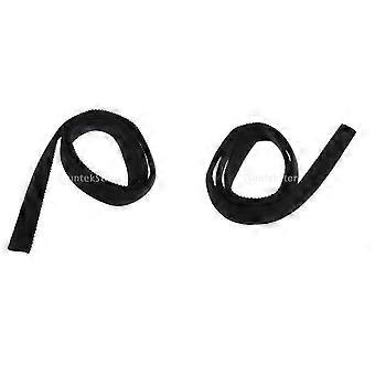2pcs Wasserblase Trinkpaket Rohr Rohr Wärmedämmhülse Schwarz