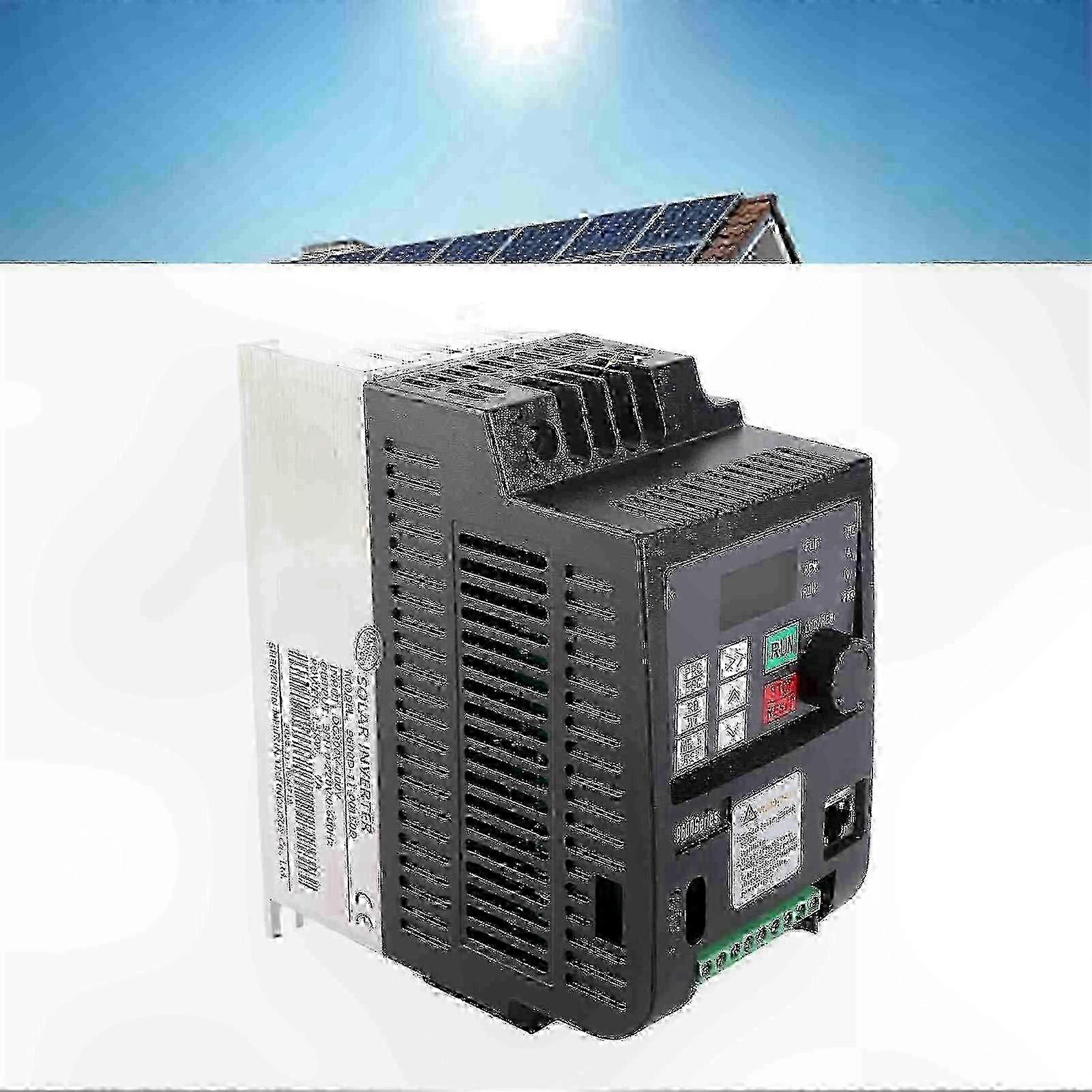 Variable Frequency Drive Controller compatible withSolar Pump Applications 220V 1.5KW Photovoltaic Motor Control Solution