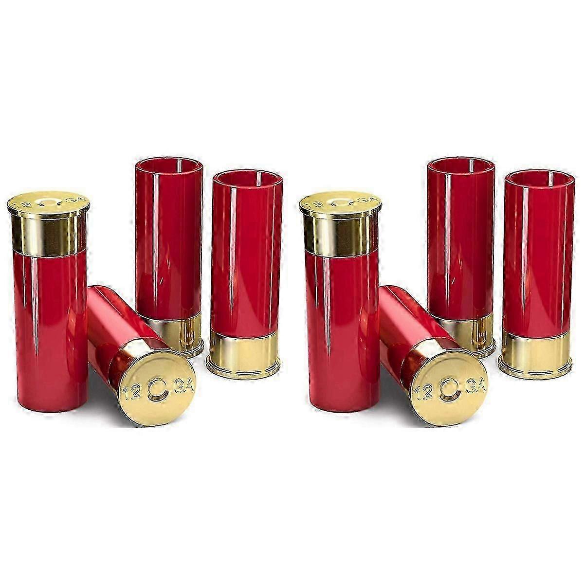 8PCS 12 Gauge Schnapsgläser Schnapsglas