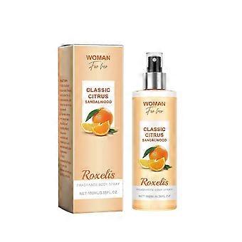 Citrus Sandalwood Body Spray - Floral & Fruity Fragrance, Refreshing Mist for Neck & Wrists, Portable Perfume