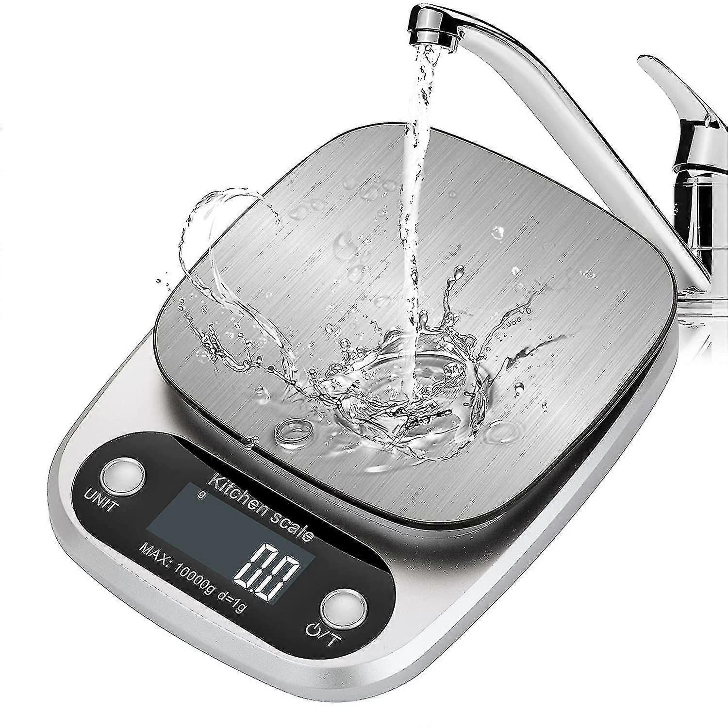 22 Lbs/10 Kg Kitchen Scale High Precision Digital Cooking Scale