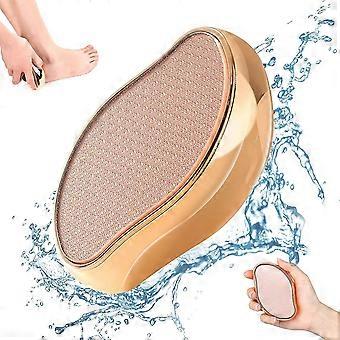 2in1 Nano Glass Foot File For Foot Spa, Home Salon -highly Effective Callus Remover Wake Up Velvety Feet -high-density Fine Nano Glass Not Hurt Your F