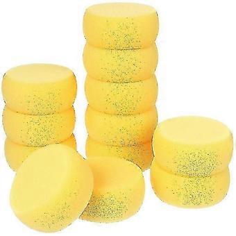 24Pcs Round Sponges Makeup Sponges Cleansing Round Sponges Wash Face Sponges Facial Sponges