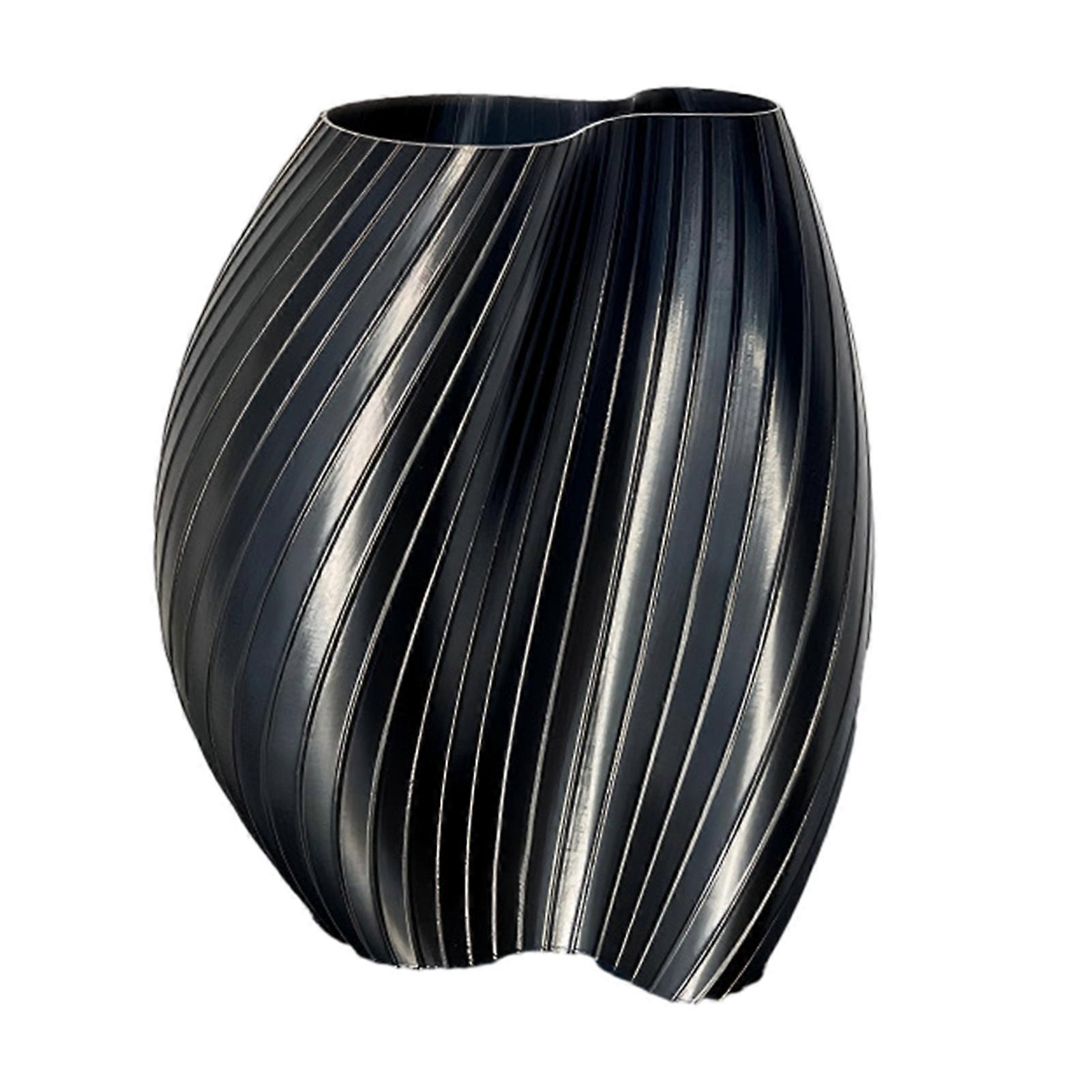 Decorative Flower Container - Irregular Shape & Durable - for Tabletop & Shelf