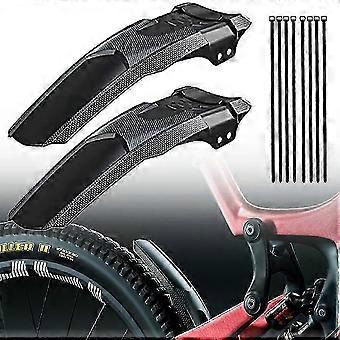 Bicycle Fenders Set Front and Rear Anti Splash Mud Guards for MTB Bike Tires Unbranded