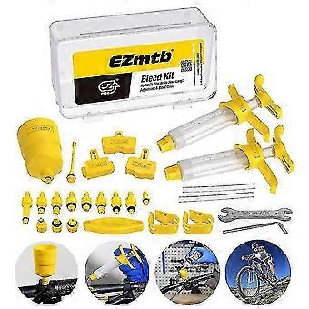 Kit de purga de frenos para bicicleta, aceite para frenos de disco hidráulicos, herramientas de reparación de frenos para bicicleta MTB - Nuevo 8-10