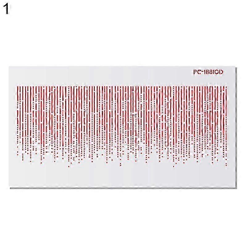 Cake Stencil Dotted Line Pattern Ornamental PET Cake Boder Spray Template Cake Decorating Tools KAESI