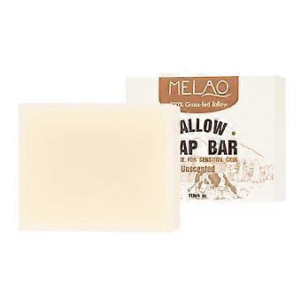 Beef Tallow Soap Bar, 113g Håndlaget Gressmatet Tallow Soap-Cleans, Skånsomt fuktighetsgivende, Wash Bar Flott for alle hudtyper