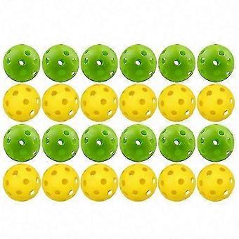 24pcs Practice Golf Balls for Training and Driving Range Use