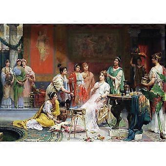 Toilette di una dama romana 1 Puzzle VV031