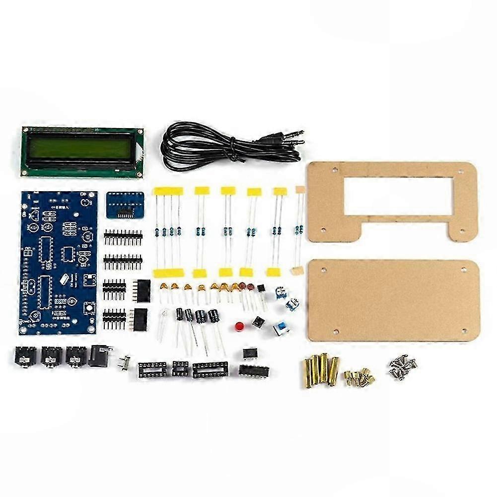 CW Decoder Kit DC9V Morse Code Trainer with LCD Display - DIY Radio Circuit Board for Soldering Practice