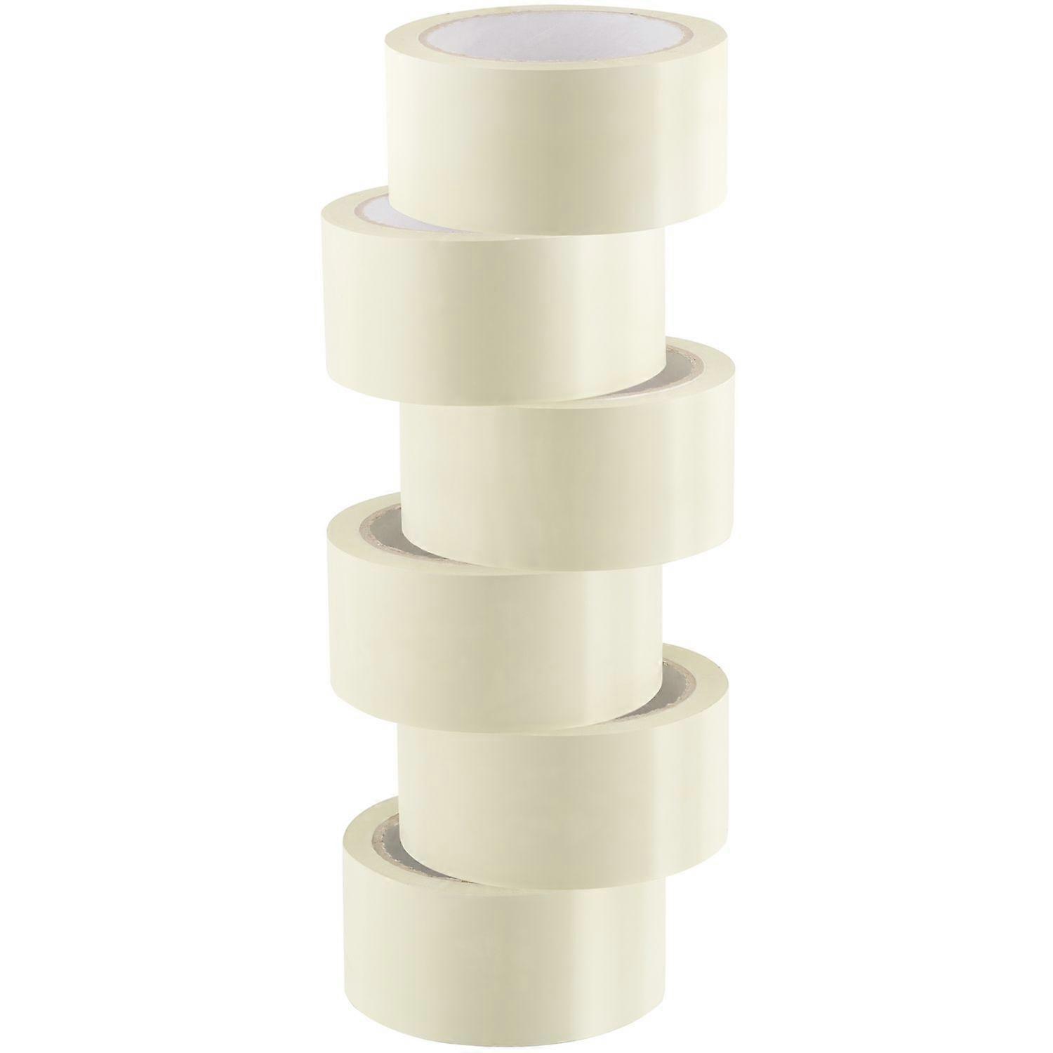 Packtejp Tyst 48 mm x 66 m Transparent 6-pack