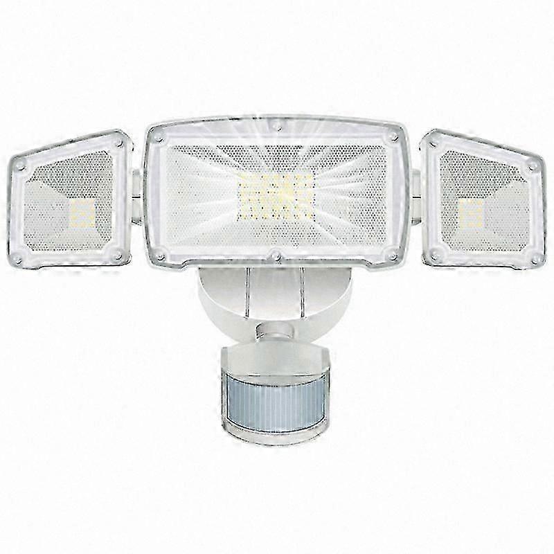 Motion Sensor Floodlight, IP65 Waterproof Spotlight for Yard and Pathway Lighting, Adjustable Outdoor Security Light