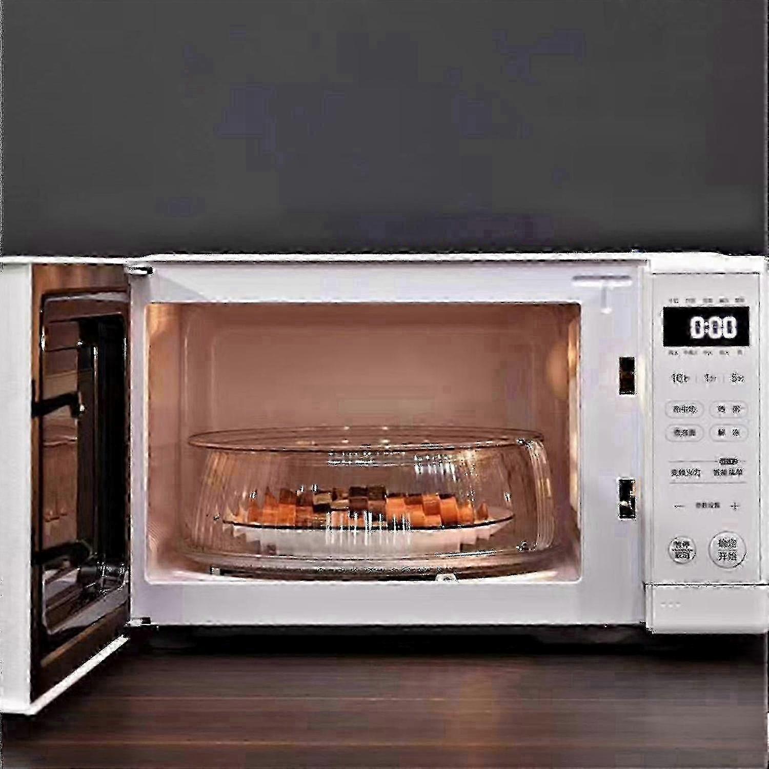 Glass-Like PC Microwave Cover Tall