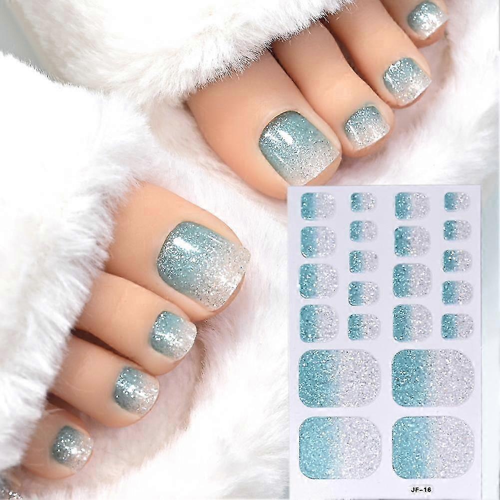 Full Cover Glitter Toe Stickers