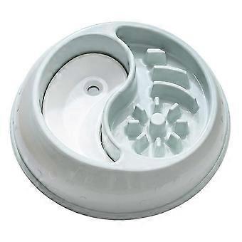 Slow Feeding Pet Bowl PP Compact Anti-Choking for Small Dogs and Cats Dry and Wet Food 1 Pack Sky Blue