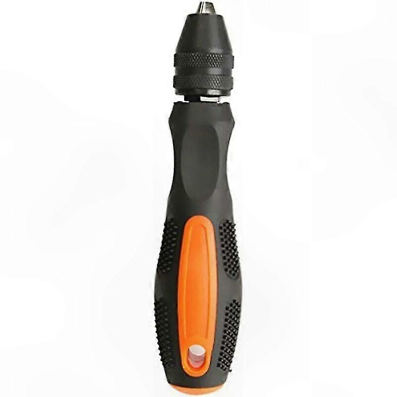 Mini Hand Drill with Adjustable Keyless Chuck, 0.5-8mm Precision Tool for DIY Projects