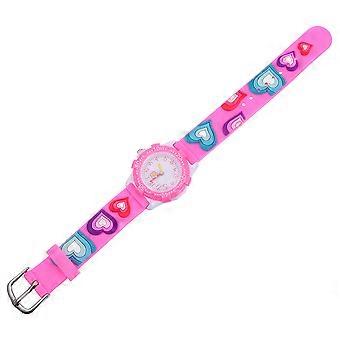Children Wristwatch Cartoon Heart Pattern Watch for Kids
